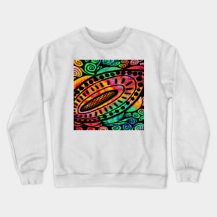 Funky Colored Bean Number Two Crewneck Sweatshirt